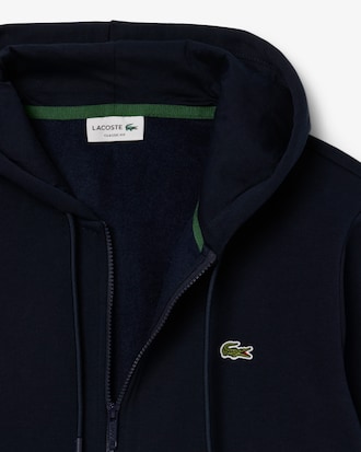 Sudadera con capucha y cremallera