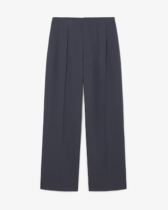 Pantal&oacute;n sastre de jacquard de corte recto Runway