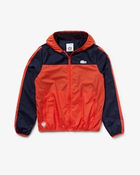 Cremallera de hombre Lacoste SPORT French Open Edition con cremallera y capucha