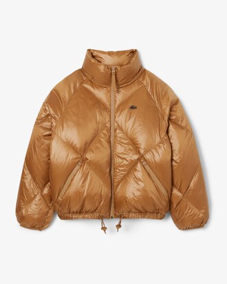 Chaqueta de plum&oacute;n oversized hidr&oacute;fuga