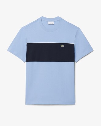 Camiseta de algod&oacute;n con bloques de color