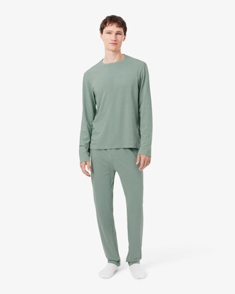Pijama de algod&oacute;n estampado