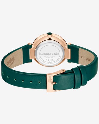 Reloj con correa de piel Orba