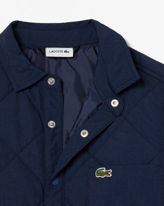Sobrecamisa acolchada de cuadros escoceses