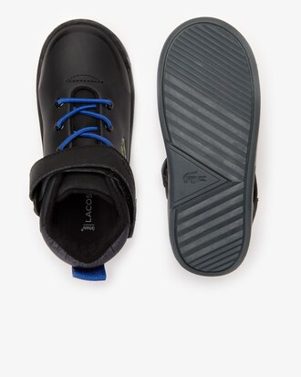 Zapatillas infantiles Lerond de material sint&eacute;tico y lona