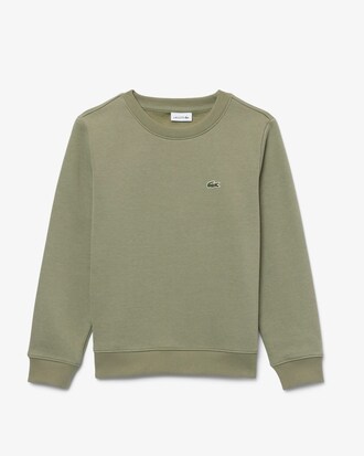 Sudadera de cuello redondo unisex de felpa