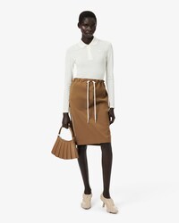 Falda cargo de mezcla de lana Runway