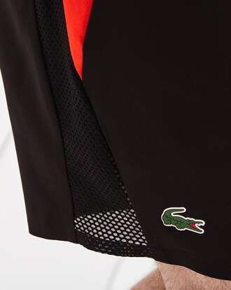 Pantal&oacute;n corto de hombre Lacoste SPORT colecci&oacute;n Novak Djokovic en tejido t&eacute;cnico ultraligero