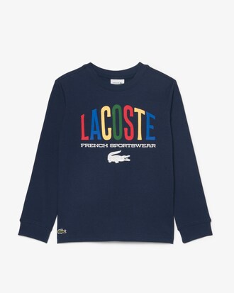 Camiseta estampada de manga larga