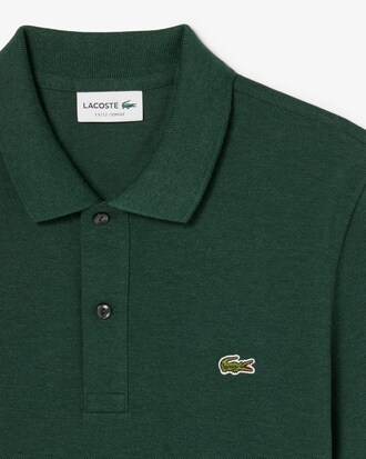 Polo de piqu&eacute; de corte ajustado L.12.12