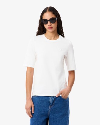 Camiseta de manga francesa de algod&oacute;n suave