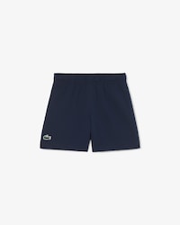 Pantal&oacute;n corto deportivo de tafet&aacute;n de rombos