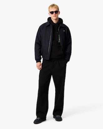 Sudadera con capucha de felpa estampada