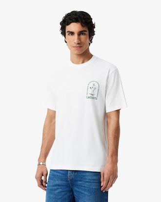 Camiseta de algod&oacute;n grueso estampado