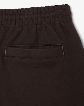 Pantalón corto de felpa de corte regular