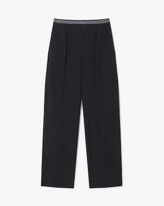 Pantal&oacute;n de pinzas de mezcla de lana oversized