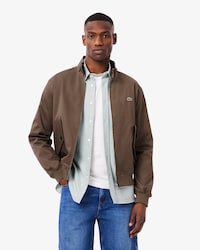 Chaqueta Harrington de sarga hidrófuga