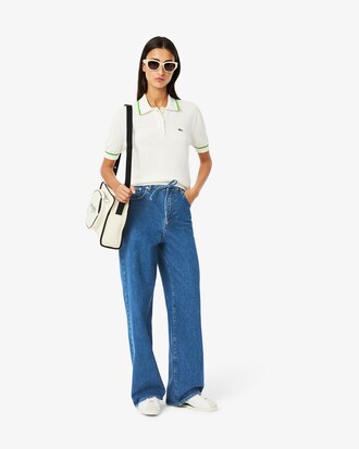 Denim de corte ancho