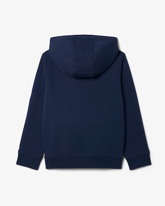 Sudadera con capucha unisex de felpa con cocodrilo
