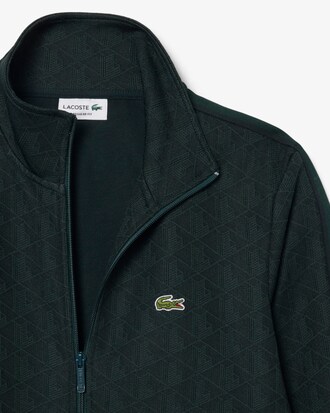 Chaqueta de ch&aacute;ndal con cremallera de jacquard Paris
