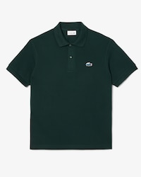 Polo de piqu&eacute; classic fit con cocodrilo con paisaje