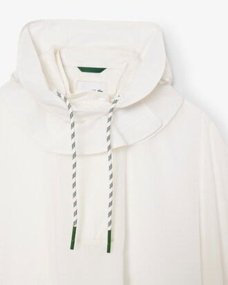 Poncho con capucha amovible oversized