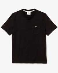 Camiseta unisex Lacoste LIVE en algod&oacute;n suave con bolsillo