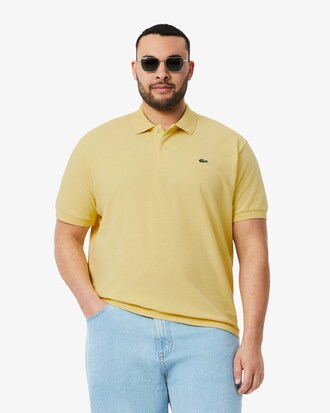 Polo jaspeado de corte cl&aacute;sico L.12.12