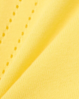 Chaqueta de punto de algod&oacute;n de punto de canal&eacute; 3D