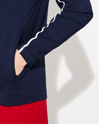 Sudadera de hombre Presidents Cup Golf en tejido el&aacute;stico transpirable con cremallera