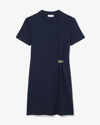 Vestido-camiseta drapeado