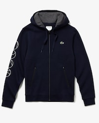Sudadera SPORT colecci&oacute;n Novak Djokovic felpa cremallera, capucha y estampado