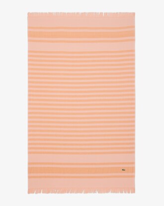 Toalla de playa de rayas estilo fouta