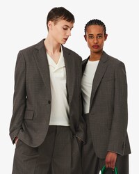 Blazer de lana gruesa Runway