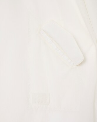 Poncho con capucha amovible oversized