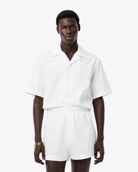 Camisa con insignia de corte holgado Runway