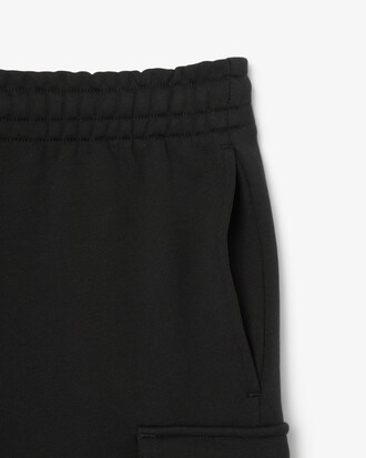 Pantalón corto cargo de felpa de algodón