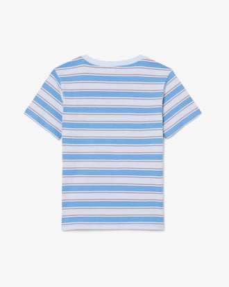 Camiseta de algod&oacute;n de rayas