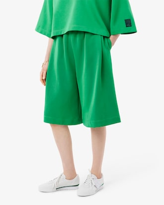 Bermudas de satén holgadas Runway