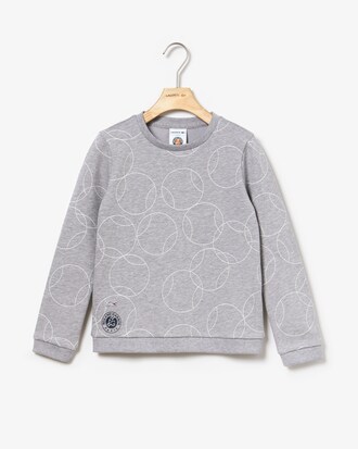 Sudadera de ni&ntilde;a Lacoste SPORT French Open Edition estampada