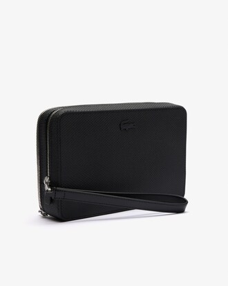 Bolso peque&ntilde;o con cremallera Chantaco de piel efecto piqu&eacute;