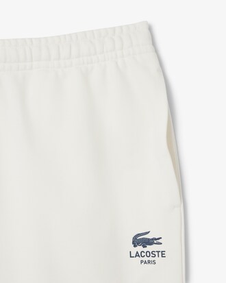Pantalón corto de felpa de algodón estampada