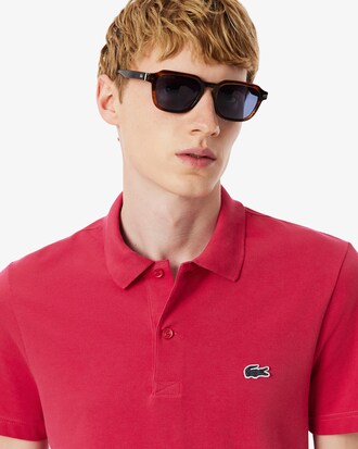 Polo de corte regular de algodón