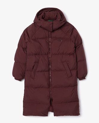 Chaqueta acolchada larga oversized