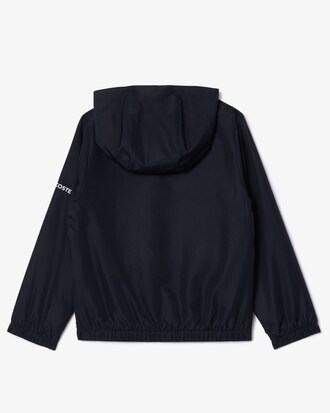 Chaqueta deportiva con capucha y cremallera