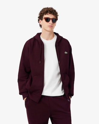 Sudadera con capucha de felpa