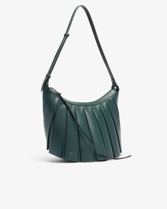 Bolso hobo XL de piel y ante Runway Lenglen