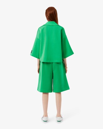 Bermudas de satén holgadas Runway