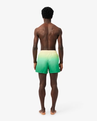 Short de baño con estampado en degradado