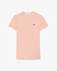 Camiseta de canal&eacute; de algod&oacute;n de corte ajustado